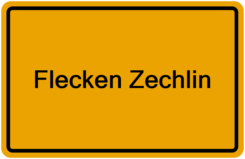 Handelsregisterauszug Flecken Zechlin